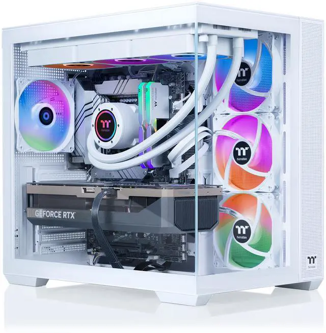 Thermaltake Gaming Desktop PC NE i1470TS-V380S Intel Core i9-14900KF 32GB DDR5 2TB SSD GeForce RTX 5070 Ti