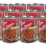 Tim Hortons Beef, Barley & Vegetable Soup, Ready to Serve, 12 Cans x 540mL