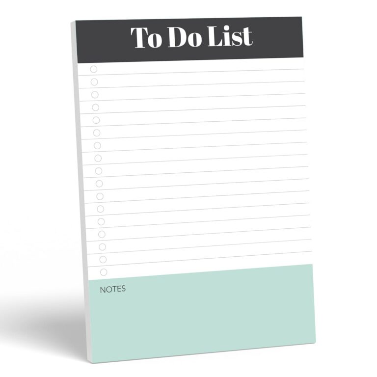 To Do List Notepad by Sweetzer & Orange - Magnetic Notepad Planners - Easy to Read Daily Todo Check Lists, Grocery Checklist, Daily Schedule Note Pad and More! Daily Task...