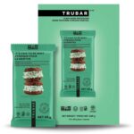 TRUBAR Vegan Protein Bar, It’s Mint to Be Chip, Gluten Free, Plant Based High Fiber, Dairy Free, Low Fat, Non GMO, No Sugar Alcohols, 12G Lean Protein, 13G Fiber, Healthy Snack...