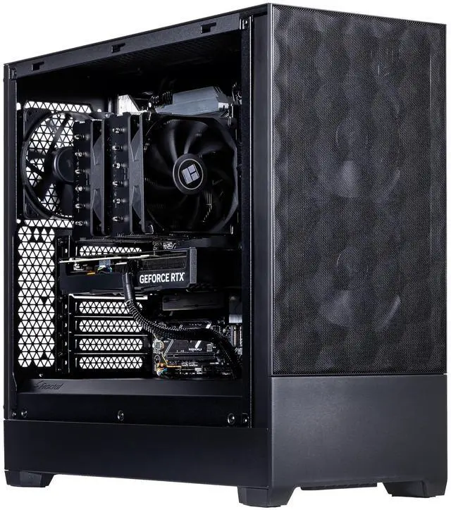 Velztorm Ace II Gaming Desktop PC (AMD Ryzen 7 7700X, GeForce RTX 5070, 32GB DDR5, 2TB PCIe SSD, 750W PSU, WiFi 7, Bluetooth 5.4, RJ-45, 3 Display