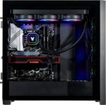 Velztorm Aciex 14th Gen Gaming Desktop PC (Intel i9-14900K, AMD Radeon RX 9060 XT, 32GB DDR5, 2TB PCIe SSD, 360mm AIO, 1000W PSU, WiFi 6, Bluetooth