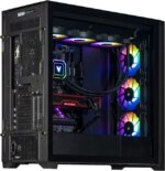Velztorm Aciex 3D Custom Built Gaming Desktop PC (AMD Ryzen 7 7800X3D, AMD Radeon RX 9060 XT, 32GB DDR5, 2TB PCIe SSD, 360mm AIO, 1000W PSU, WiFi 6E,