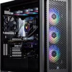 Velztorm Aciex Gaming Desktop PC (Intel i9-14900K 24-Core, RTX 3070 8GB, 1000W PSU,32GB DDR5 4800MHz RAM, 1TB PCIe SSD + 2TB HDD, WiFi6,BT 5.2,