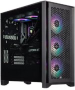 Velztorm Altix Custom Built Gaming Desktop PC (AMD Ryzen 7 9700X, AMD Radeon RX 9060 XT, 32GB DDR5, 2TB PCIe SSD, RGB Fans, 240mm AIO, 1000W PSU, WiFi