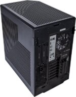 Velztorm Black Praetix 3D Gaming Desktop PC (AMD Ryzen 7 9800X3D, AMD Radeon RX 9060 XT, 32GB DDR5, 2TB PCIe SSD, RGB Fans, 360mm AIO, 1000W PSU, WiFi