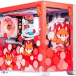 Velztorm Cinnamon Fox Custom Built Gaming Desktop PC (AMD Ryzen 7 5700X, GeForce RTX 5080, 32GB DDR4, 2TB PCIe SSD, RGB Fans, 240mm AIO, 850W PSU,