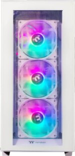 Velztorm Gladio CTO Powerful Gaming Desktop PC Liquid-Cooled (AMD Ryzen 9-5900X 12-Core, GeForce RTX 3050 8GB, 16GB DDR4, 1TB PCIe SSD, WRGB Fans, AC