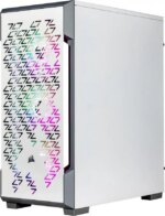 Velztorm White Ferrux Gaming Custom Desktop (AMD Ryzen 9 - 5900X 12-Core, GeForce RTX 3050, 16GB RAM, 1TB m.2 SATA SSD, USB 3.2, HDMI, Display Port,