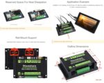 Waveshare Industrial IoT Expansion Module Designed for Raspberry Pi Compute Module 4