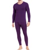 wirarpa Men's Cotton Long Johns Thermal Underwear Base Layer Set Lightweight Long Underwear Top & Bottom