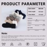 Women's Winter Gloves Warm Lining - Cozy Wool Knit Thick Gloves Mittens