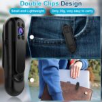 WOTCHA Body Camera with 32GB Card, HD 1080P Mini Body Cam with Motion Detection, IR Night Vision, Wearable Small Portable Pocket Camera for Outdoor Sports/Travel/Security/Law...