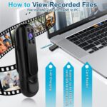 WOTCHA Body Camera with 32GB Card, HD 1080P Mini Body Cam with Motion Detection, IR Night Vision, Wearable Small Portable Pocket Camera for Outdoor Sports/Travel/Security/Law...