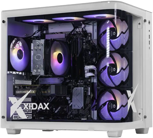 Xidax X-2 Series AMD Ryzen 5 7600 3.8GHz (Max: 5.1GHz), NVIDIA GeForce RTX 5050 8GB, 2TB NVMe M.2 SSD, 16GB (2x8GB) RAM, Genuine Window 11 Home Onami