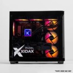 Xidax X-6 RX 9060XT + R7 7800X3D Onami Black AMD Ryzen 7 7800X3D Gaming Desktop PC