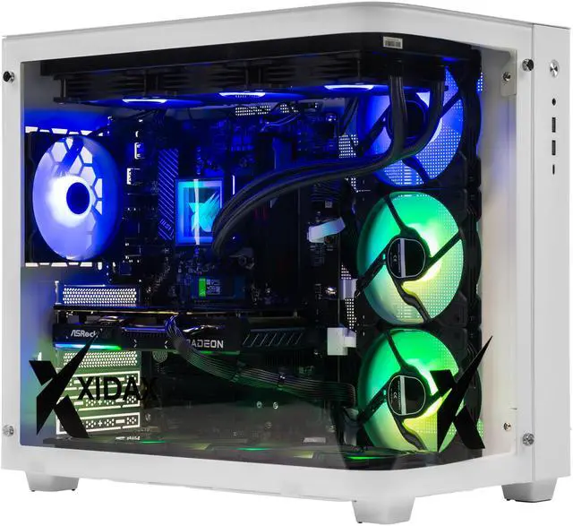 Xidax X-6 RX 9060XT+ R7 9800X3D ONAMI White AMD Ryzen 7 9800X3D Gaming Desktop PC