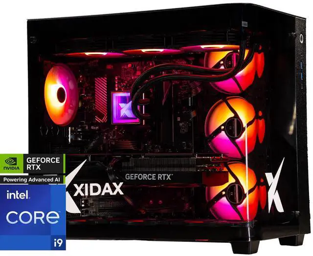Xidax X-6 Series X-6 RTX 5090 + i9 14900KF ONAMI BLACK Intel Core i9-14900KF Gaming Desktop PC