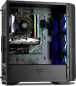 YEYIAN Gaming Desktop PC Vault Intel Core i7-14700F 32GB DDR5 1TB PCIe SSD GeForce RTX 5060 Windows 11 Home - YPI-VA47F0C-5601N