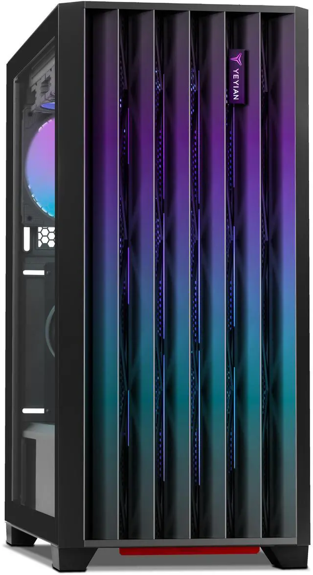 Yeyian Gaming Desktop Phoenix Iron Mesh Intel Core Ultra 7 265KF GeForce RTX 5070 Ti – AI Powered PC 32GB DDR5 6000MHz RGB 2 TB NVMe SSD 240mm AIO